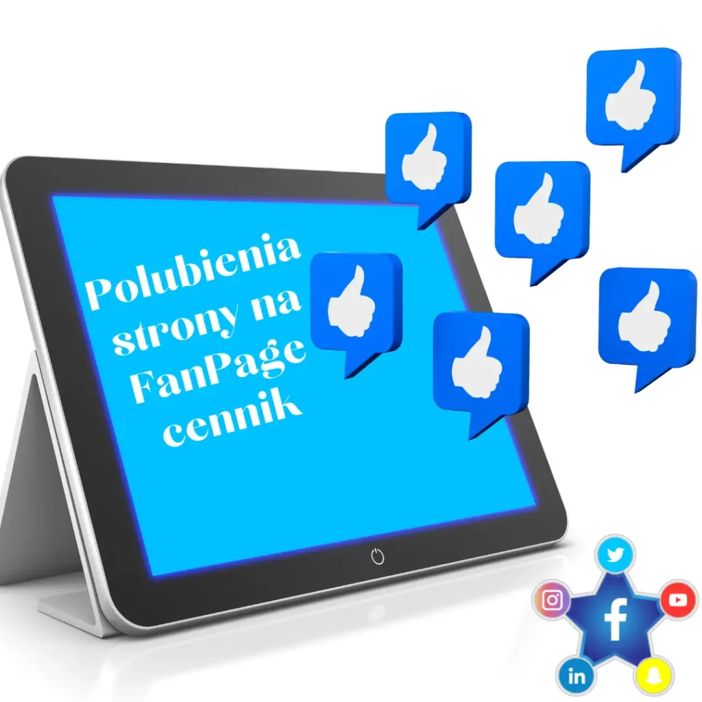 Polubienia strony na FanPage cennik