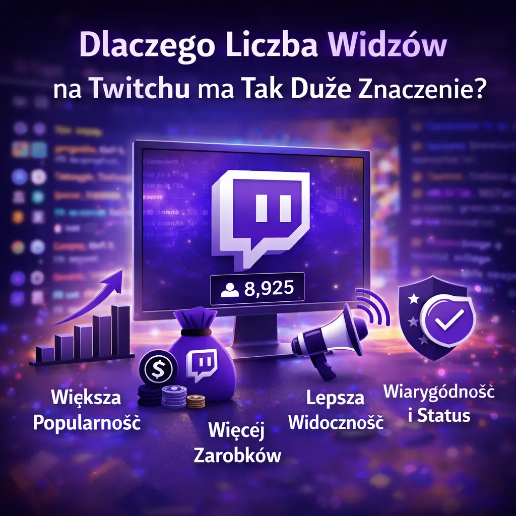 Dlaczego Liczba Widzów na Twitchu ma Tak Duże Znaczenie