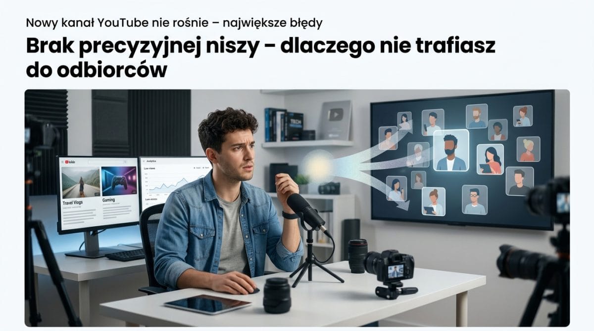Brak precyzyjnej niszy – dlaczego nie trafiasz do odbiorców