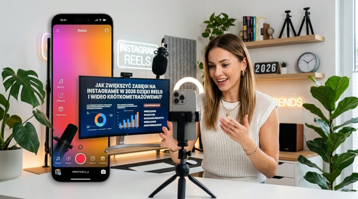 Jak zwiększyć zasięgi na Instagramie w 2026 dzięki Reels i wideo krótkometrażowemu?