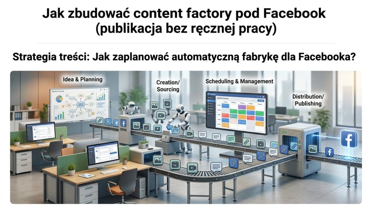 Strategia treści: Jak zaplanować automatyczną fabrykę dla Facebooka?