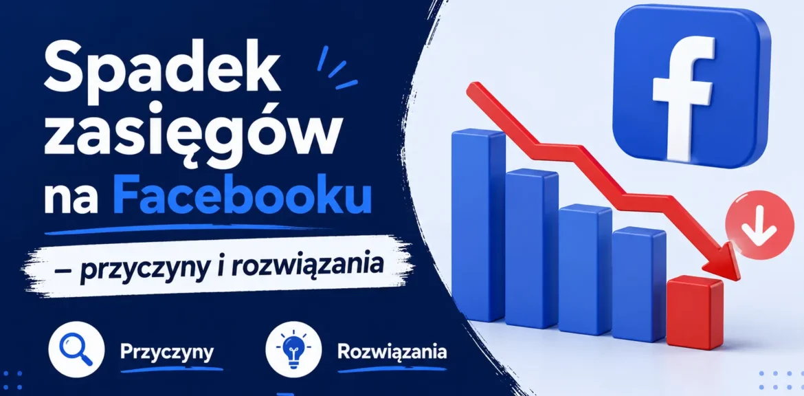 Spadek zasięgów na Facebooku