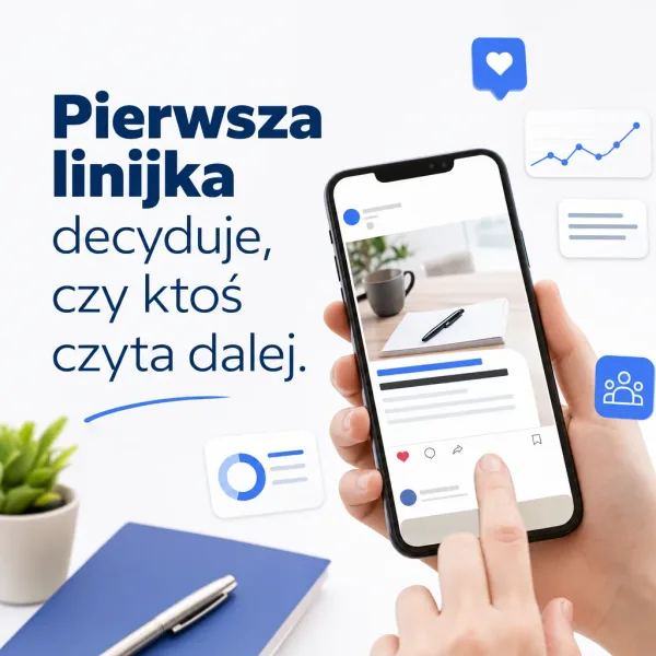 Pierwsza linijka decyduje, czy ktoś czyta dalej