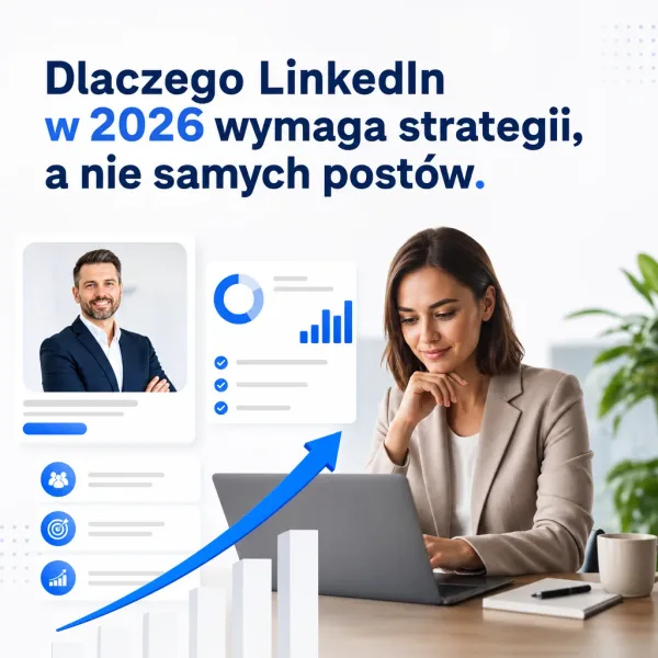 Dlaczego LinkedIn w 2026 wymaga strategii, a nie samych postów